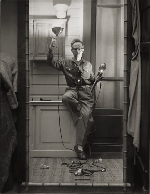 willy-ronis-self-portrait-with-flash-1951