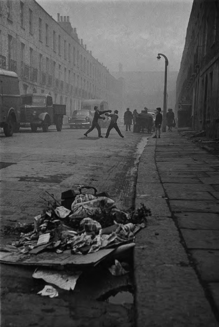 Boys Boxing near Caledonian Road Don McCullin