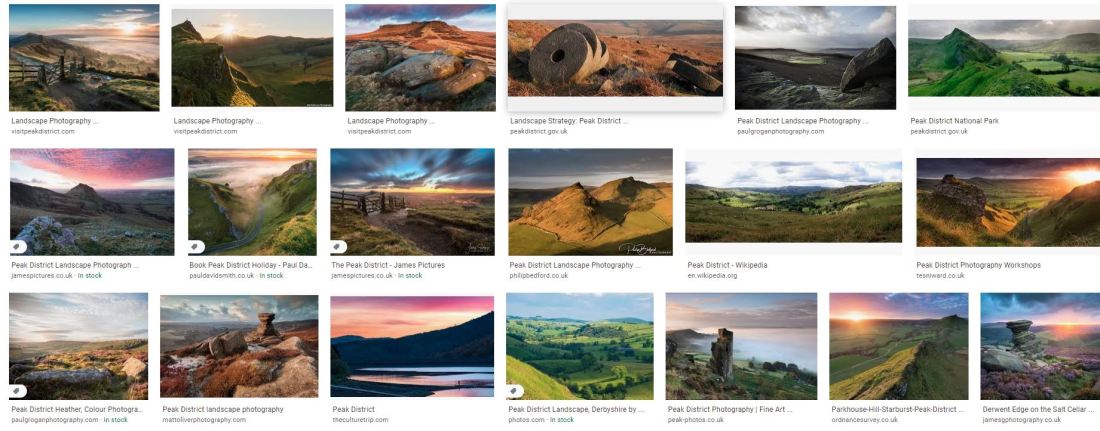 Peak District Landscapes